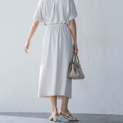 【一部店舗限定販売】キレイ×リラックス　アムンゼンスカート≪洗濯機で洗える≫