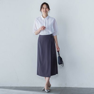 【一部店舗限定販売】キレイ×リラックス　アムンゼンスカート≪洗濯機で洗える≫