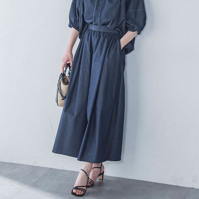 ＜LAUTREAMONT (Women)＞【ＷＥＢ限定】極上ライトデニムスカート≪洗濯機で洗える≫