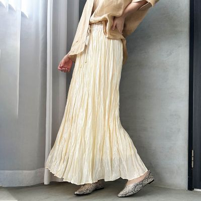 【ＷＥＢ限定】グリッターシャイニープリーツスカート