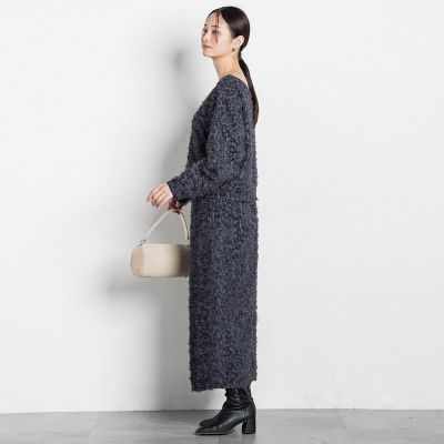 LAUTREAMONT (Women)/ロートレアモン エディター東原妙子 × LAUTREAMONT /フェザージャカードタイトスカート 05ネイビー ロングスカート【三越伊勢丹/公式】