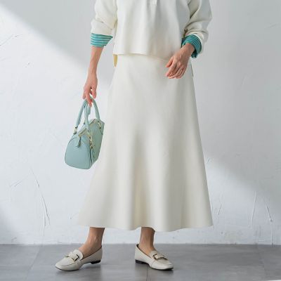 ＜LAUTREAMONT (Women)＞フレアニットスカート