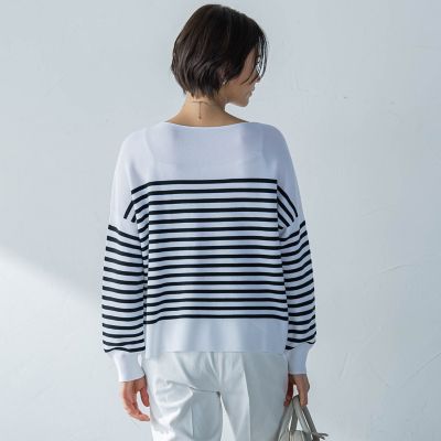 カタログ掲載】【洗えるニット】ホールガーメントニットプルオーバー