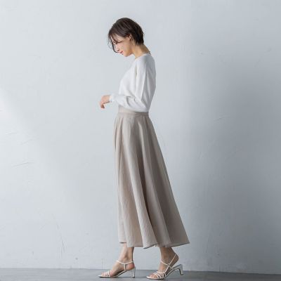 洗える】ホールガーメントVネックニットプルオーバー