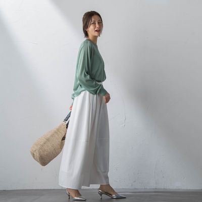 【ＷＥＢ＆一部店舗限定】シアーニットプルオーバー≪手洗い可能≫