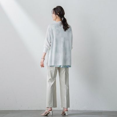 着流しシアーカーディガン≪手洗い可能≫