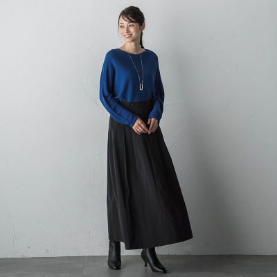 ホールガーメントニットプルオーバー≪手洗い可能≫