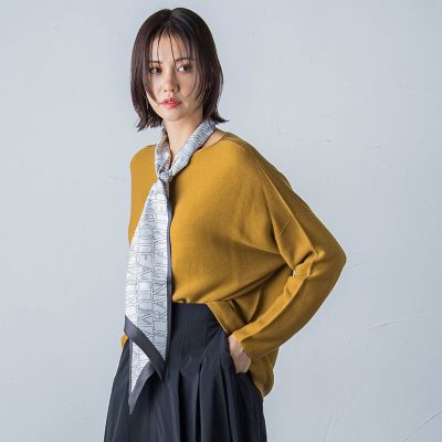 ＜LAUTREAMONT (Women)＞ホールガーメントニットプルオーバー≪手洗い可能≫