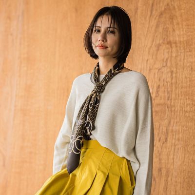 ホールガーメントニットプルオーバー≪手洗い可能≫