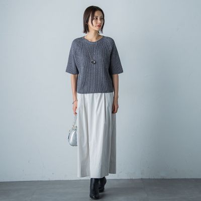 ＣＡＮＢＥＬラメＭＩＸニットプルオーバー≪手洗い可能≫