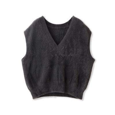 【ＷＥＢ＆一部店舗限定】シャギーニットベスト
