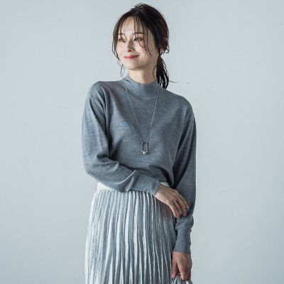 Ｂｒｉｓｂａｎｅタートルネックニットプルオーバー≪手洗い可能≫