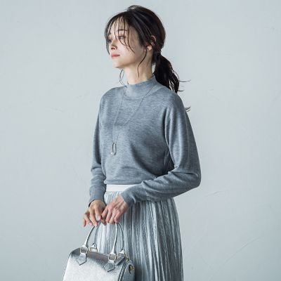 Ｂｒｉｓｂａｎｅタートルネックニットプルオーバー≪手洗い可能≫