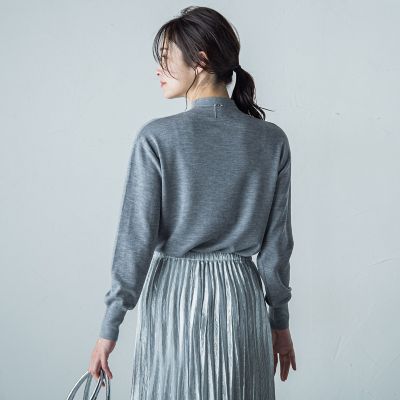 Ｂｒｉｓｂａｎｅタートルネックニットプルオーバー≪手洗い可能≫