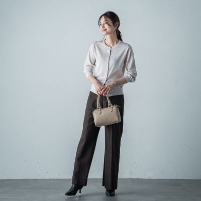 Ｂｒｉｓｂａｎｅ丸首カーディガン≪手洗い可能≫