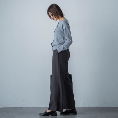 Ｂｒｉｓｂａｎｅ丸首カーディガン≪手洗い可能≫