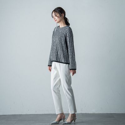 ネップツィードプルオーバー≪手洗い可能≫
