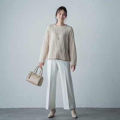 ネップツィードプルオーバー≪手洗い可能≫
