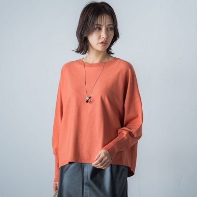 WEB限定】バックボタンドルマンニット≪3サイズ／洗える