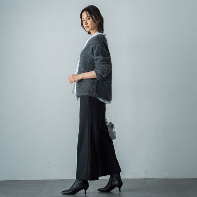 【カタログ掲載】シャギーモヘヤニットプルオーバー