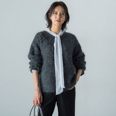 【カタログ掲載】シャギーモヘヤニットプルオーバー