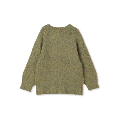 WEB＆一部店舗限定】ミックスシャギーニットプルオーバー