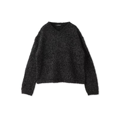 Vネックラメモールニットプルオーバー≪手洗い可能≫ | LAUTREAMONT