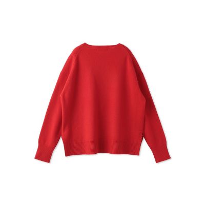 ボクシーシルエットニットプルオーバー≪ウール１００％／手洗い可能≫