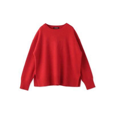 ボクシーシルエットニットプルオーバー≪ウール１００％／手洗い可能≫
