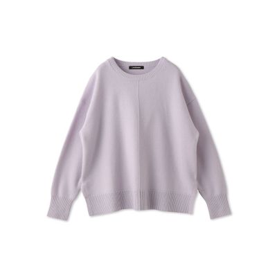 ボクシーシルエットニットプルオーバー≪ウール１００％／手洗い可能≫