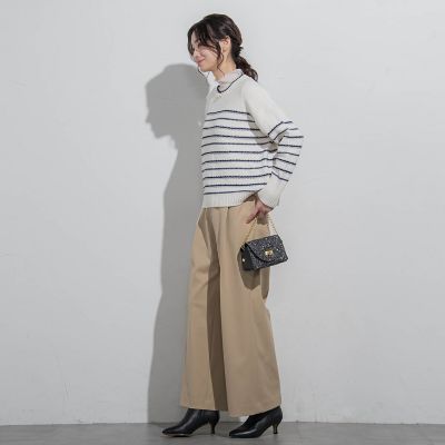 ボーダーニットプルオーバー≪手洗い可能≫ | LAUTREAMONT