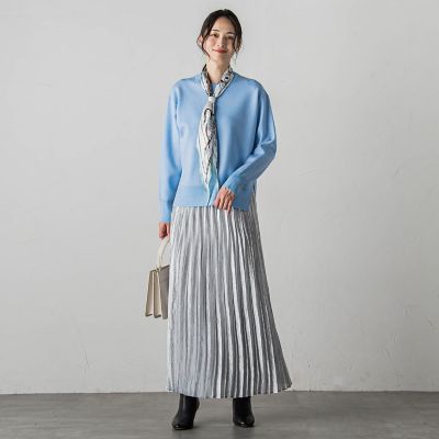 スウェットライクニットプルオーバー≪手洗い可能≫