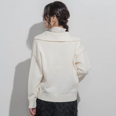 スキッパーポロニット≪手洗い可能≫