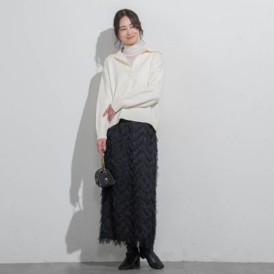 スキッパーポロニット≪手洗い可能≫