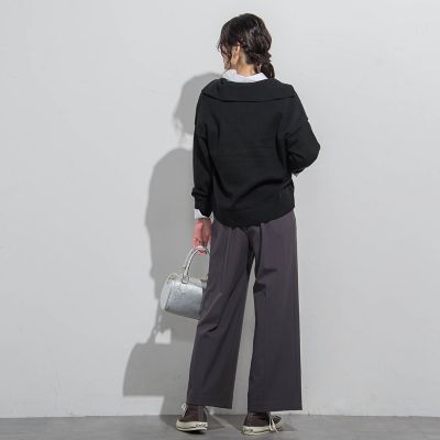 スキッパーポロニット≪手洗い可能≫