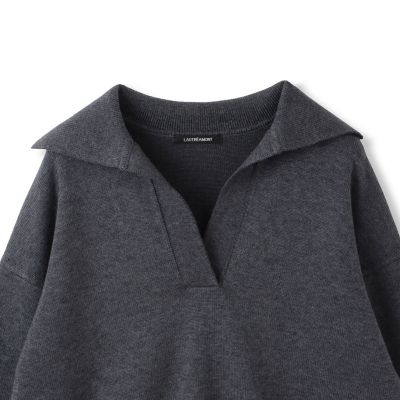 スキッパーポロニット≪手洗い可能≫