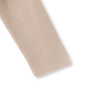 一部店舗限定販売】片あぜ編みフード付きニットプルオーバー≪手洗い