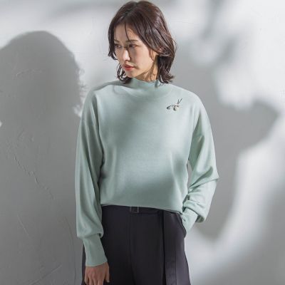 【ＷＥＢ限定】カラー　ハイネックニット≪手洗い可能≫