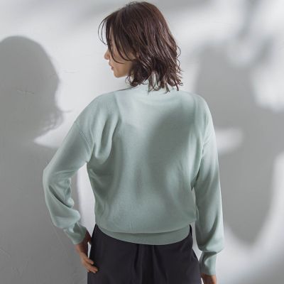 【ＷＥＢ限定】カラー　ハイネックニット≪手洗い可能≫