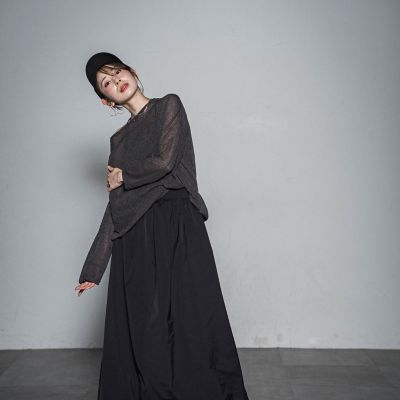 【ＷＥＢ限定】和紙混ホールガーメントニット≪手洗い可能≫