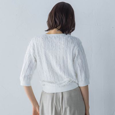 LAUTREAMONT / ロートレアモン 【一部店舗限定販売】VENUSフリンジニット≪手洗い可能≫ 一部店舗限定販売】VENUSフリンジニット≪手洗い可能