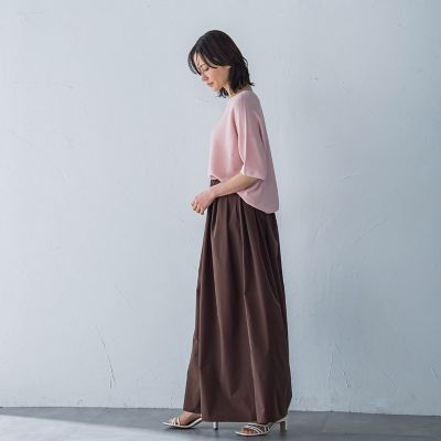 ラメ入りホールガーメントＶネックニット≪手洗い可能≫