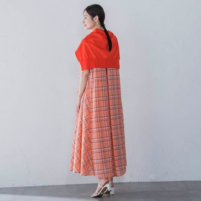 ペーパーヤーンＶネックカーディガン≪手洗い可能≫