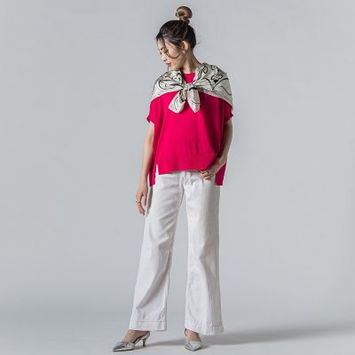 【ＷＥＢ限定】リネンライクシアーニット≪手洗い可能≫