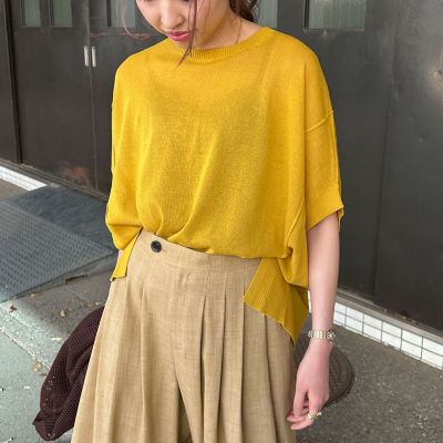 【ＷＥＢ限定】リネンライクシアーニット≪手洗い可能≫