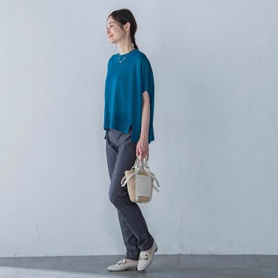 【ＷＥＢ限定】リネンライクシアーニット≪手洗い可能≫