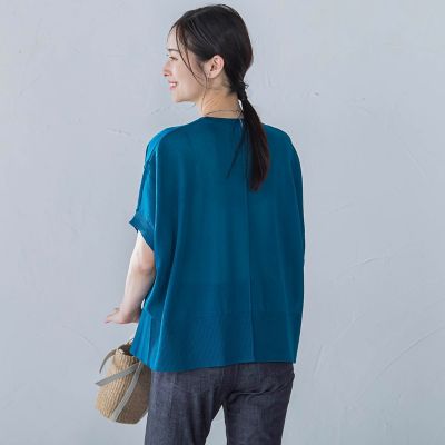 【ＷＥＢ限定】リネンライクシアーニット≪手洗い可能≫