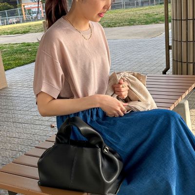 【ＷＥＢ限定】リネンライクシアーニット≪手洗い可能≫