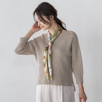 LAUTREAMONT (Women)/ロートレアモン ラメミックスニットプルオーバー&#8810;手洗い可能&#8811; 12ベージュ トップス【三越伊勢丹/公式】