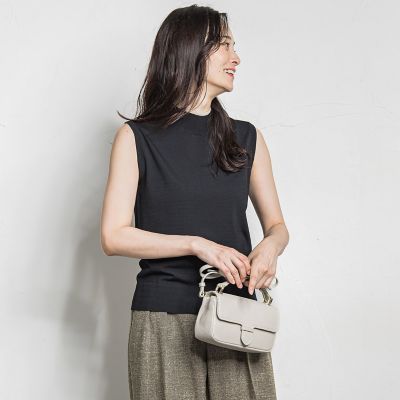 ノースリーブハイネックニット ≪手洗い可能≫ | LAUTREAMONT (Women